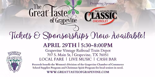 30th Annual Great Taste of Grapevine