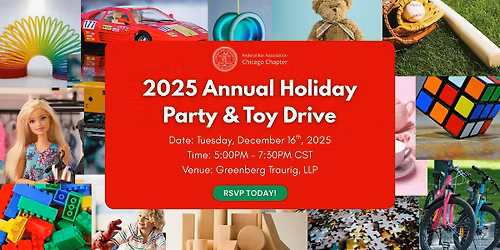 2025 Annual Holiday Party & Toy Drive | FBA Chicago Chapter