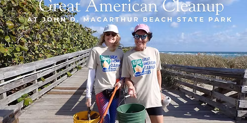 Great American Cleanup at MacArthur Beach State Park