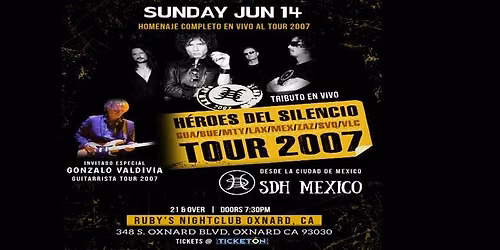 TRIBUTO A HEROES DEL SILENCIO TOUR 2007