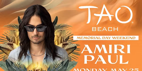 Amiri Paul at Palm Tree Beach Club