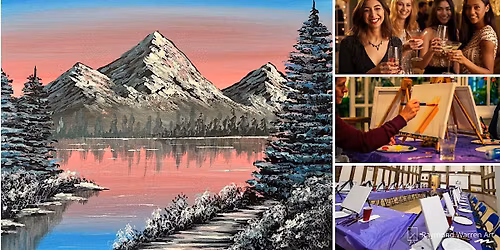 Paint Night - 'Winter Wonders - Bob Ross-Style' - Horsham