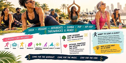 MOVE & VIBE Community Fitness \u2022 Music \u2022 Movement \u2022 Giving Back