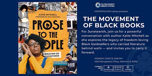 The Movement of Black Books with Katie Mitchell