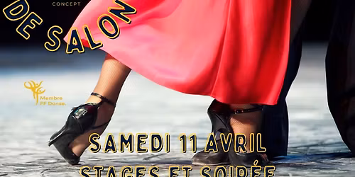 11\/04 Stages de Kizomba & Quickstep et soir\u00e9e Danses de Salon by My Event Concept