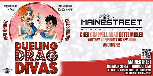 DUELING DRAG DIVAS - Memorial Day Weekend Shows!