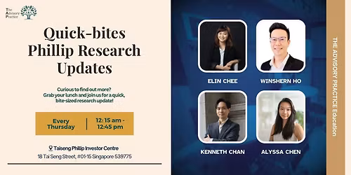 30-min Phillip Research Articles Update (Walk-In)