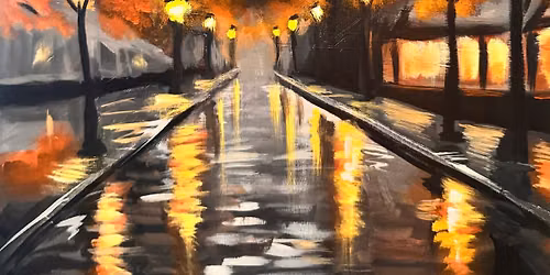 Rainy Autumn Paint Night 