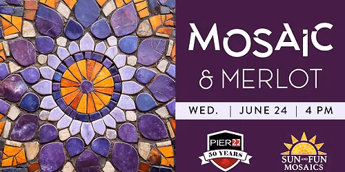Mosaic & Merlot: A Hands-On Tile Workshop