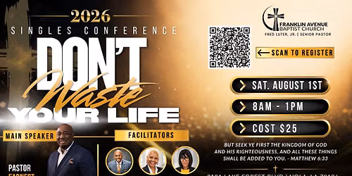 Singles Conference 2026