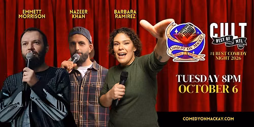 Tuesday Night Stand-Up Comedy Montreal | Comedy on Mackay | #1 Rated Show