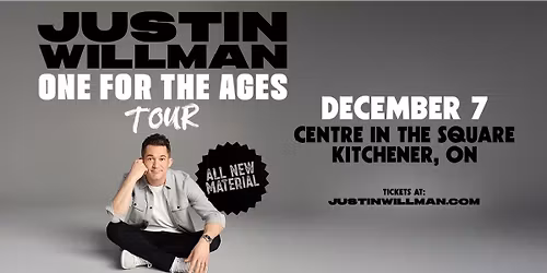 Justin Willman: One For The Ages Tour