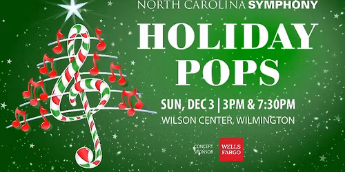 North Carolina Symphony - Holiday Pops at New Bern-Craven Convention Center