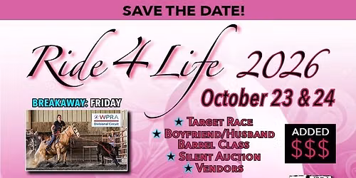 Ride 4 Life Benefit Barrel Race