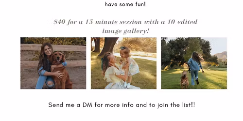 Picture Day At The Park