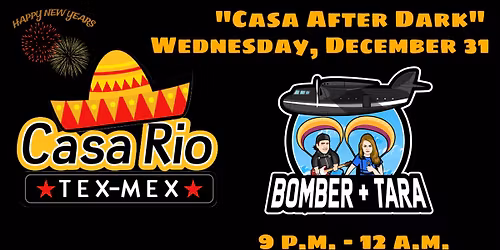 New Year's Eve Celebration Featuring Bomber + Tara
