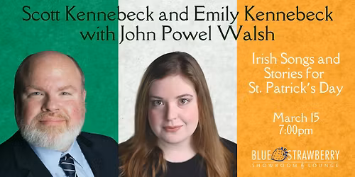 Scott Kennebeck and Emily Kennebeck with John Powel Walsh