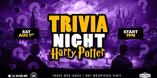  Harry Potter Trivia Night 