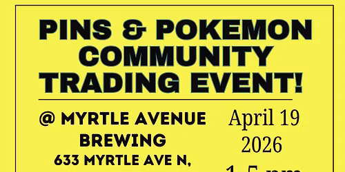 PINS & POKEMON COMMUNITY TRADING EVENT 