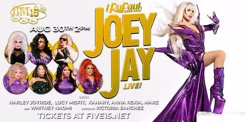Joey Jay LIVE! from RuPaul's Drag Race
