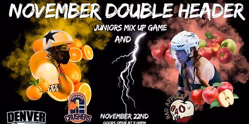Denver Roller Derby Double Header - November