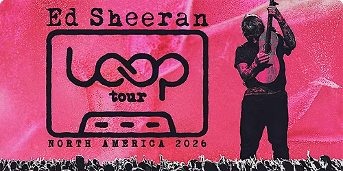 Ed Sheeran Loop Tour Glendale June 13 2026 State Farm Stadium Live Concert