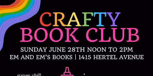 Crafty Book Club: Bedazzle Your Own Book (FREE TO  ATTEND)