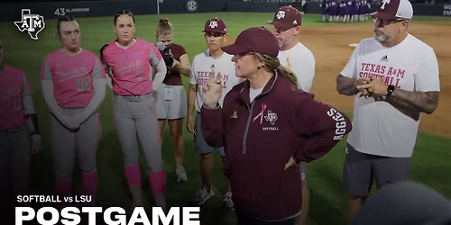 Texas A&M Aggies at LSU Tigers Softball at Tiger Park LSU