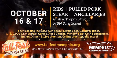 Fall Fest Backyard BBQ Cook-Off (MBN Sanctioned)