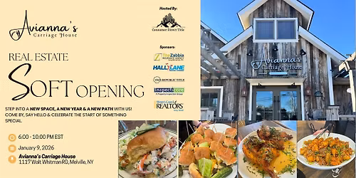 Real Estate Soft Opening at Avianna\u2019s Carriage House