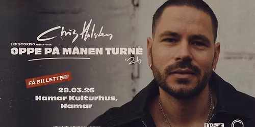 F\u00e5 billetter igjen! Chris Holsten \/\/ Hamar kulturhus