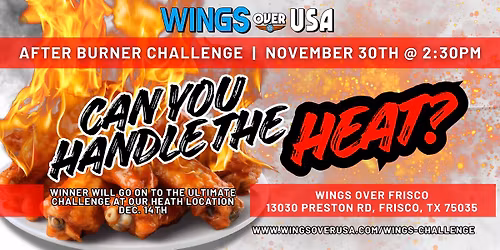 After Burner Challenge - FRISCO