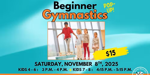 Beginner Gymnastics Pop-Up Clinics (Youth)