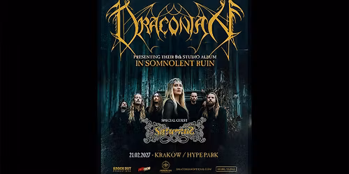 Draconian + Saturnus \/ 21 II 2027 \/ Krak\u00f3w