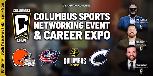 Columbus Sports Networking Event & Career Expo (pres. by TeamWork Online)