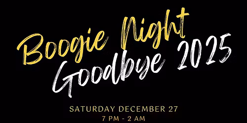 Boogie Night - Goodbye 2025!