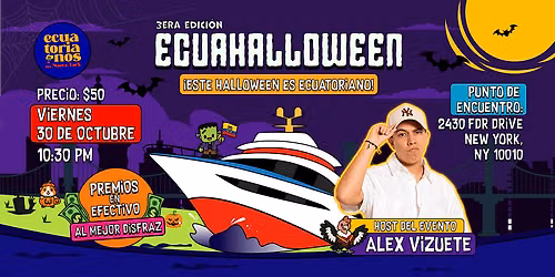 ECUAHALLOWEEN BOAT PARTY