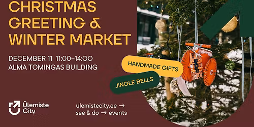 \u00dclemiste City j\u00f5ulutervitus ja disainilaat