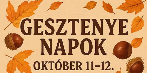 Gesztenye Napok