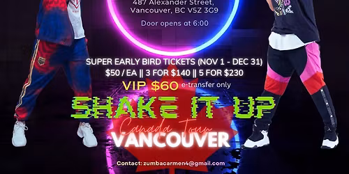 Zumba\u2122 Masterclass with ZJ's Jonathan Benoit and Seluco Fernandez