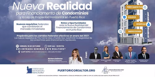 Nueva Realidad para el Financiamiento de Condominios y la Ley de Propiedad Horizontal en Puerto Rico
