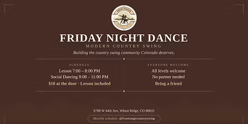 Friday Night Dance \u00b7 Country Swing in Wheat Ridge