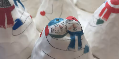 Festive Pottery Painting Workshop , in Sheffield hosted by Becca Brown