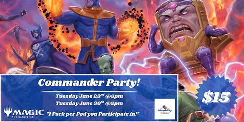 Commander Party!