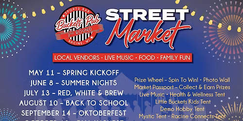 \ud83c\udf1e Buckets Street Market \u2013 Summer Nights \ud83c\udf19\ud83d\udecd\ufe0f