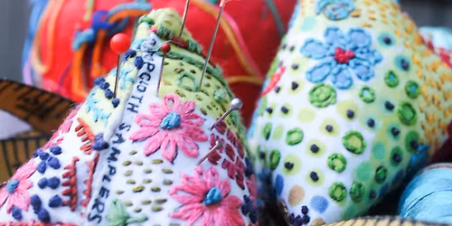 Sip n\u2019 Sew Pin Cushions