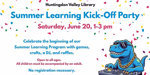 Summer Learning Kick-Off Party
