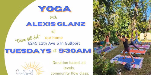 Hatha Yoga Tuesday Morning Garden Flow 