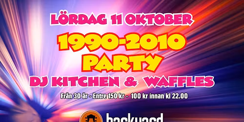 1990-2010 PARTY PÅ BACKYARD CLUB