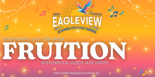 FREE Concert: Fruition with special guest Max Davey